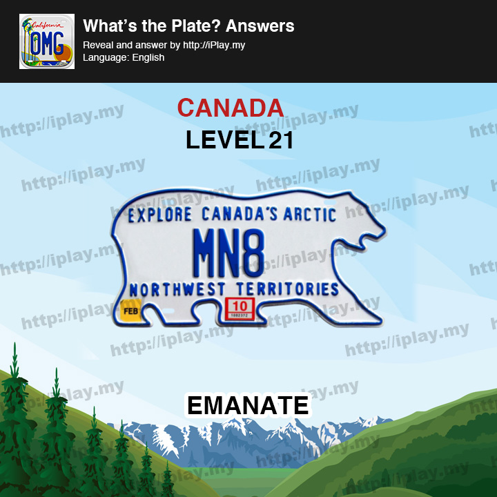 What's the Plate Canada Level 21