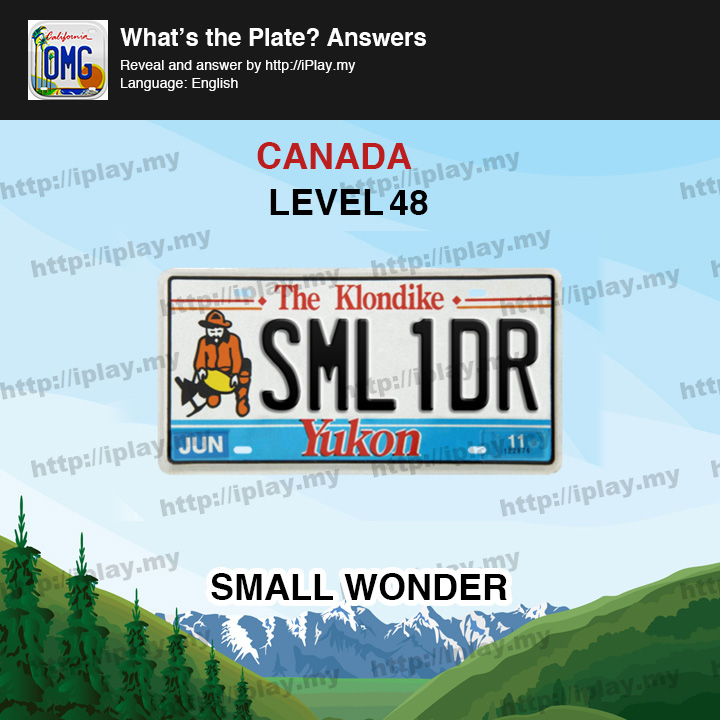 What's the Plate Canada Level 48