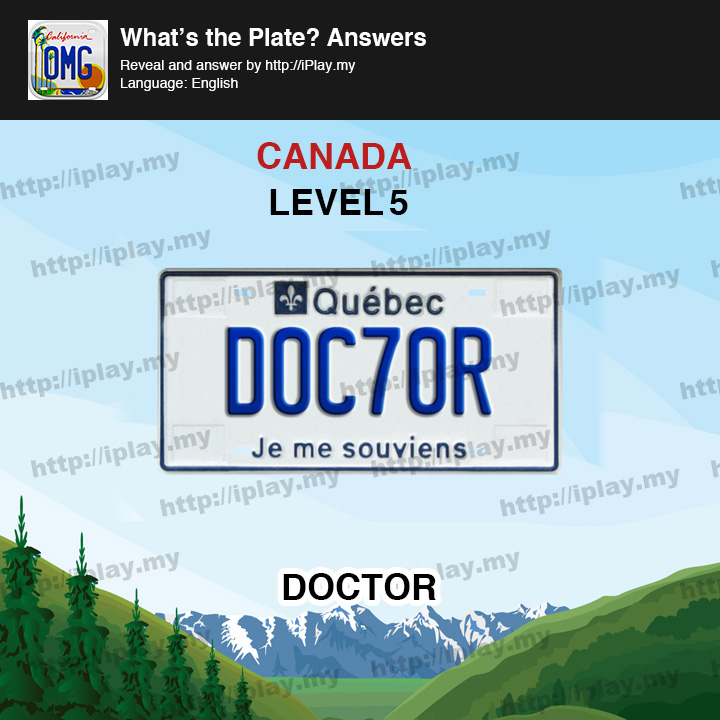 What's the Plate Canada Level 5
