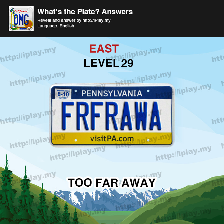 What's the Plate East Level 29