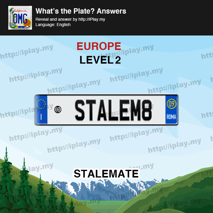 What's the Plate Europe Level 2