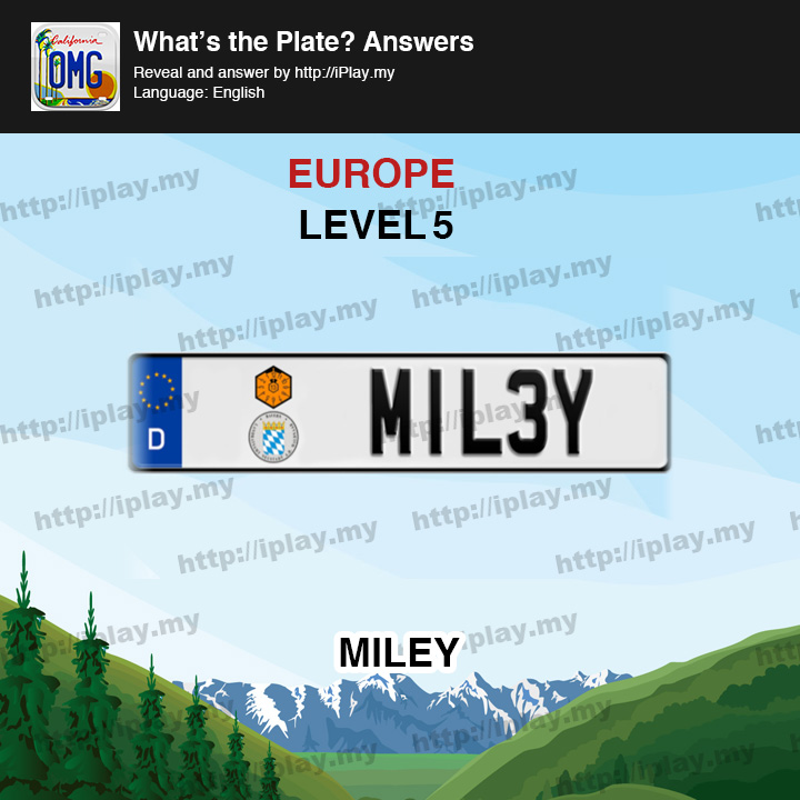 What's the Plate Europe Level 5
