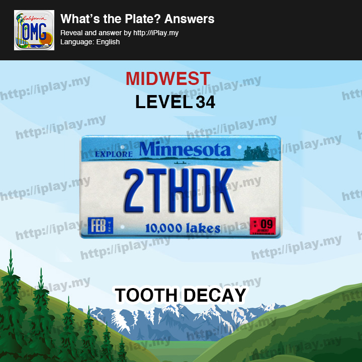 What's the Plate Midwest Level 34