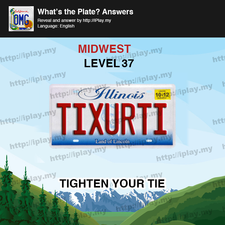 What's the Plate Midwest Level 37