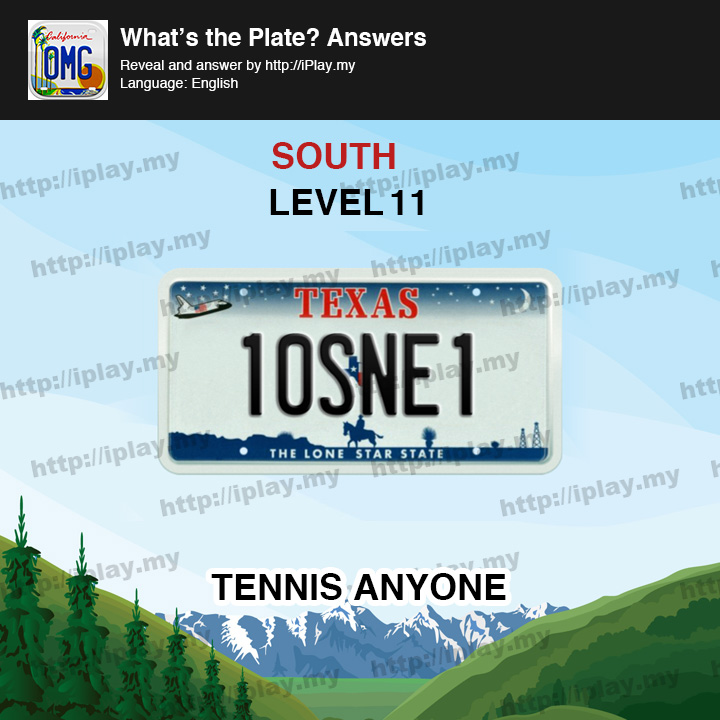 What's the Plate South Level 11