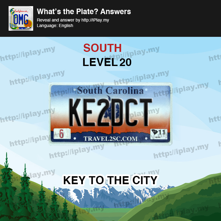 What's the Plate South Level 20