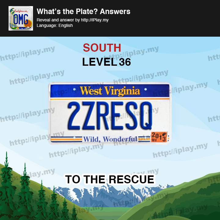 What's the Plate South Level 36