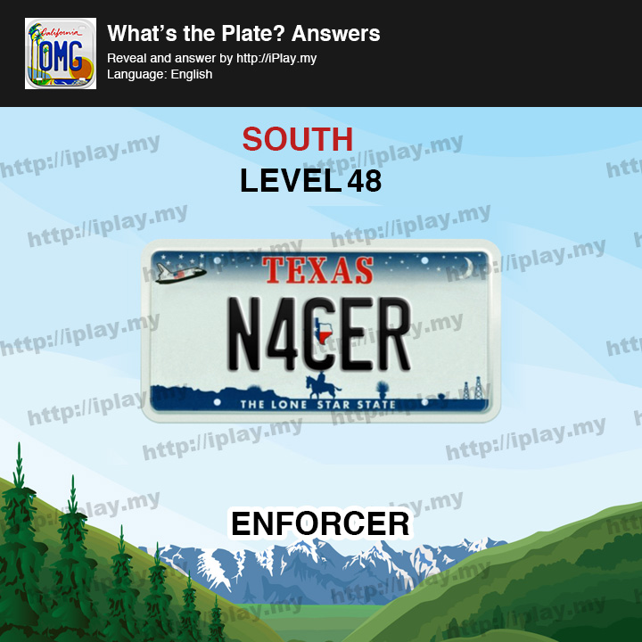 What's the Plate South Level 48