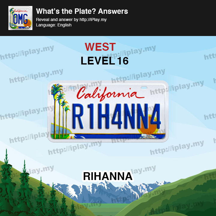 What's the Plate West Level 16