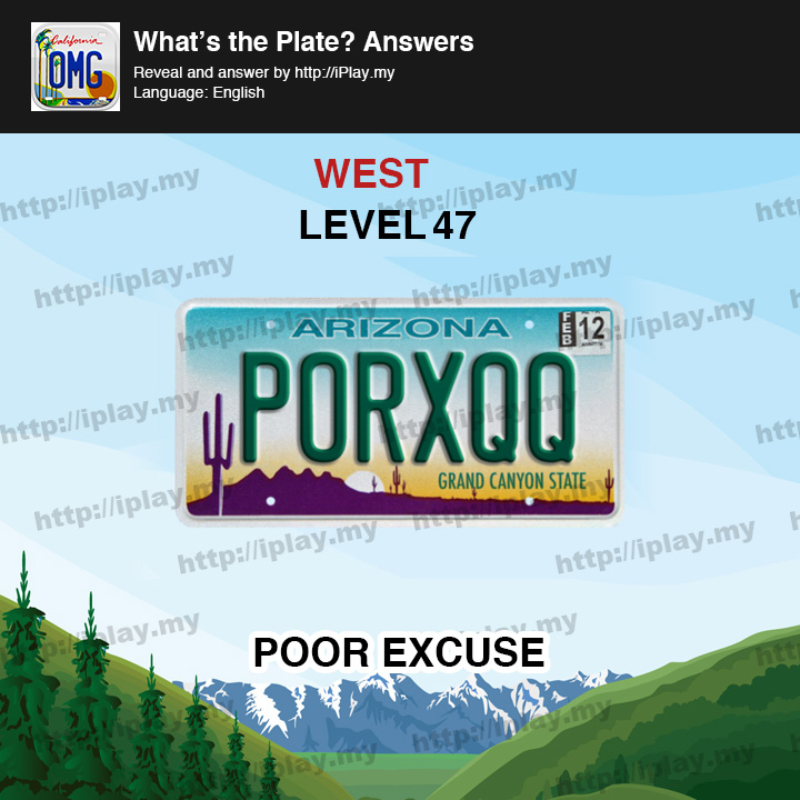 What's the Plate West Level 47